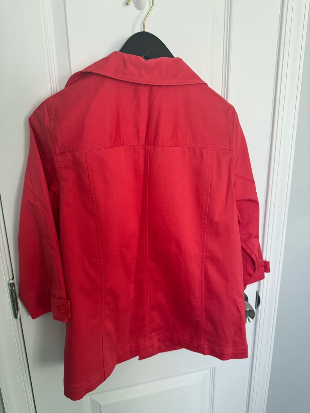 Koret women’s Bright Red Button Jacket - Picture 2 of 4